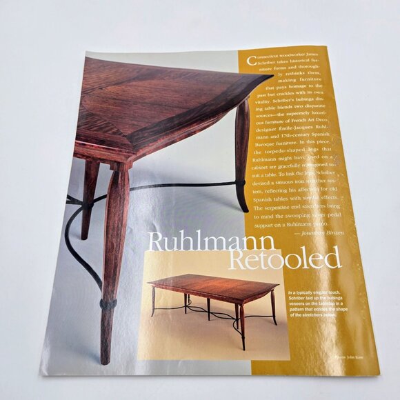 Tauton’s Fine Woodworking Magazine Lot February June August October December 200 - Picture 5 of 11